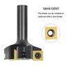 SpeTool Slab Flatting Router Bit 3 Flute Carbide Insert Planing