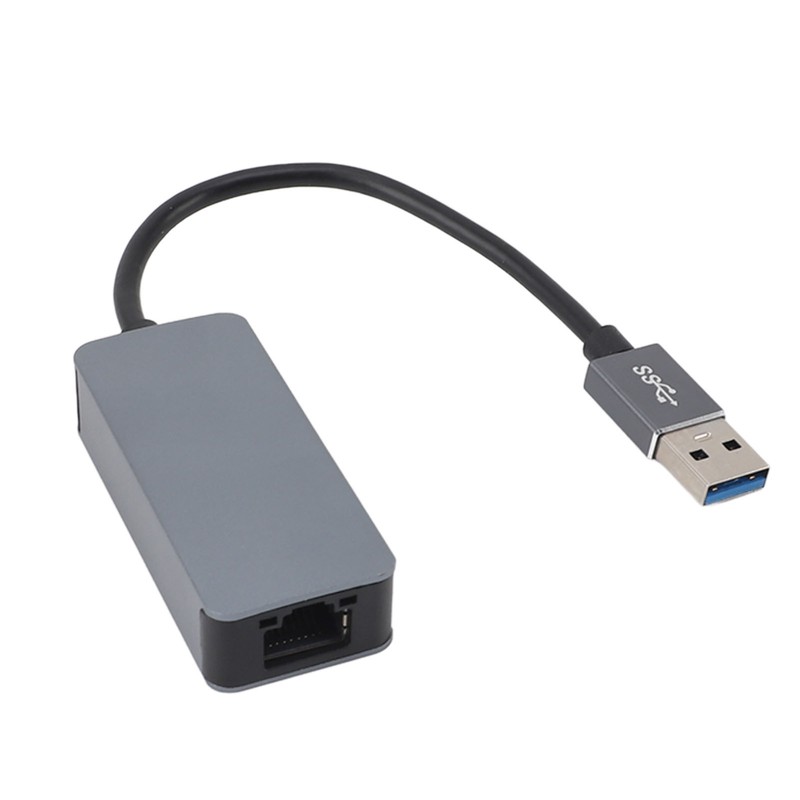 USB 3.0 to 2.5G Ethernet Adapter High Speed Plug and