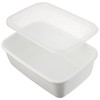 Noda Horo White Series WRF-M Rectangular Storage Container, Deep Type,