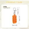 YELARXI Paracord Zipper Pulls, Reflective Polyester Zipper Pulls Woven Rope,