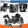 PETCHOR Mechanical Disc Brake Set, 1 Pair Front & Rear