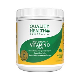 Quality Health Vitamin D 1000IU 300 Capsules