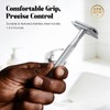 THURLADY Double Edge Safety Razors for Men, Reusable Single Blade