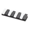 Piano Key Haptic Clicker Toy Zinc Alloy Adult Office Portable