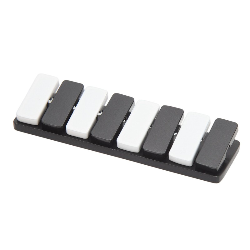 Piano Key Haptic Clicker Toy Zinc Alloy Adult Office Portable