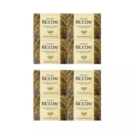 Rice Day [셀러허브]라이스데이 윤 비누 100g 4입 x2 /세안비누 (S12473907) SellerHebab Rice Day Yoon Soap 100g 4 Pieces x2 / Facial Soap [Single]