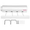 Ejoyous Clothes Line Extendable Wall, Clothes Airer Wall Mounted Telescopic