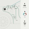 HVAC - Palancas para puerta de aire para Jeep Cherokee