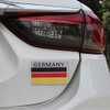 3D Aluminium Flag Sticker Car Metal Sticker 8 x 5