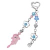 Maxtonser Cute Whale Keychain Pendant Exquisite Whale Keyring Y2K Sweet