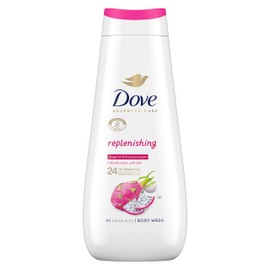 Dove Advanced Care Replenishing Body Wash shower gel with dragon fruit & coconut cream extracts for instantly lotion-soft skin 400 ml