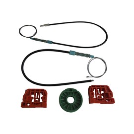 ESC Auto Parts EWR5237 Window Regulator Repair Kit Front Left or Right Compatible with Maserati Quattroporte MK5 M139 2003-2012 84934200 84934000