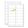50 Sheets - White Address Labels Stickers, for Laser/Inkjet Printers
