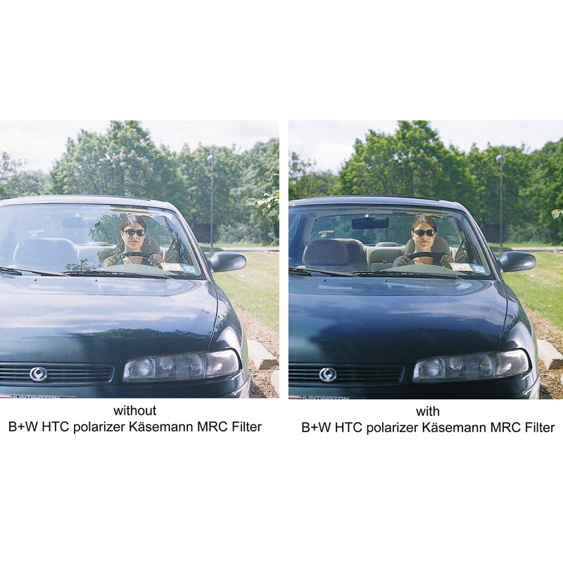 B+W 82mm Basic Circular Polarizer MRC Glass Filter