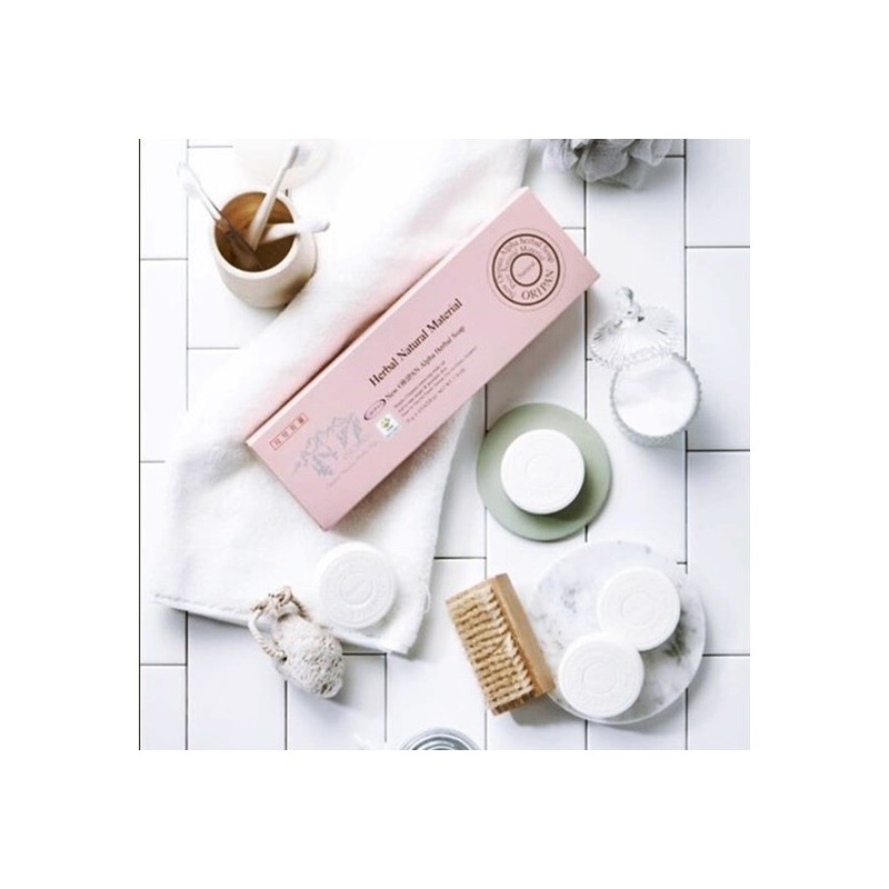 OriPan 오리팬 뉴알파홈세트(55g4개)3세트+뉴알파비누(55g)1개 OriFan New Alpha Home Set (55g 4