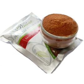 Davis Finest Manjistha Powder for Hair & Skin, Rubia Cordifolia Natural Hair Treatment Hair Colour Red Colour Conditioner - Moisture, Firming, Brightening Natural Cosmetics Face Mask Beauty 100 g