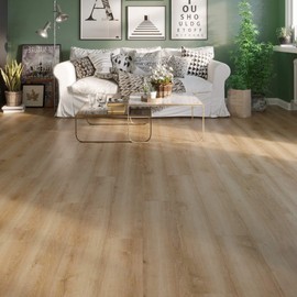 Selkirk Vinyl Plank Flooring-Waterproof Click Lock Wood Grain-4.5mm SPC Rigid Core (48” X 7.2”) Harbor SK70002 (24sqft)/Box-Buy More Save More
