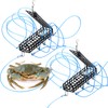 Therwen 2 Pack 10 Loop Crab Trap 6 Inch Length