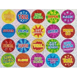 Trendhaus Trendhaus940261 Teacher Sticker Cool Style 80 Pieces, Multi-Color