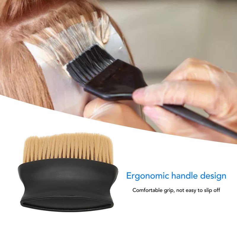 Neck Duster, High Density Neck Duster Brush Nylon Bristles for
