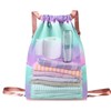 Drawstring Foldable Backpack | Foldable Sports Backpack Waterproof Drawstring Bag