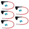 Mintice™ 5 X Car Vehicle 12v Car Add-a-circuit Fuse ACN