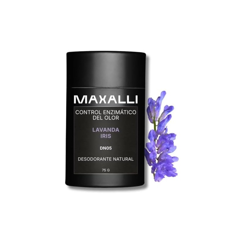 Desodorante Natural Lavanda e Iris en Barra Para Axilas y