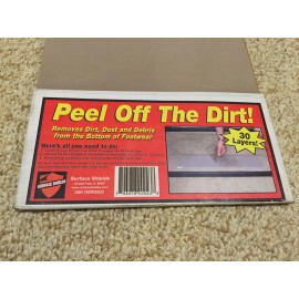 Surface Shields NEW 9" x 23" Stair Dirt Grabber 30 Layer Mat Peel Off RV Manufactured Housing