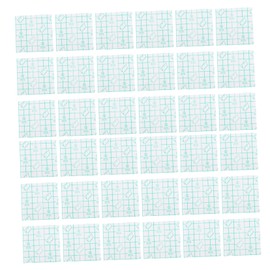 Healeved 100pcs Handheld Cosmetic Mixing Palette Mixing Plate for Makeup Foundation Blush Eyeshadow Lipstick for Professional and Personal Use