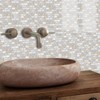 Targawerelax Tile Sticker Peel and Stick Wallpaper, Stick On Backsplash