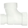Spears P401 Series PVC DWV Pipe Fitting, Reducing Sanitary Tee,