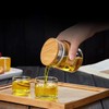 ECYC Portable Travel Tea Set with Storage Case, All-in-One Glass
