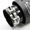 FAIZJUNBEN carbon fiber exhaust tip intake 2.5 inch outlet 3.5