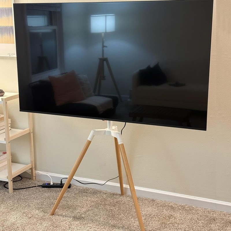 Fydeamer Universal Tripod Easel TV Stand for 32-65 inch LED