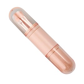 Baluue 1set Retractable Mini Makeup Brushes Travel Set Portable Cosmetic Tool for Eyeshadow and Powder Application for Skincare and Beauty Needs