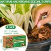 Halatool 4 Pcs Coconut Coir Chips for Plants - 4.4