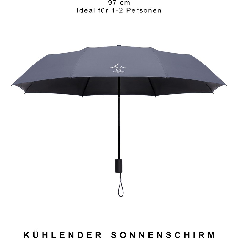 Ambra UV: Automatic Umbrella with UV Protection Windproof Pocket Umbrella