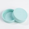 Yodecy 8 Pack Blue Regular Mouth Mason Jar Lids, Plastic