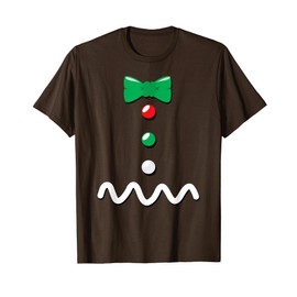 Gingerbread Man Christmas T-Shirt Funny Xmas Costume Tee