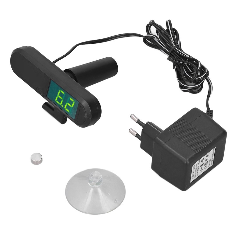PH‑025W Aquarium PH Monitor with Suction Cup PH Meter Water