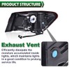 GRAND ORANGE LED Tail Light Compatible with Chevy Malibu 2019