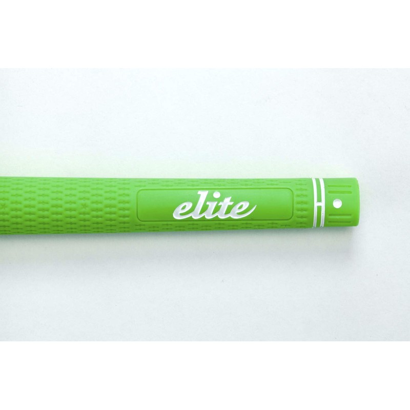 elitegrips S40 Golf Grips, Set of 7, Signal Green, No