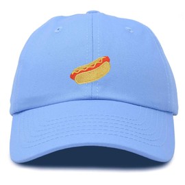 DALIX - Gorra de béisbol bordada para hombre y mujer, Azul/claro, One Size