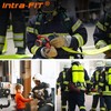 Intra-FIT Firefighting Gloves, Water proof, Cow grain shell, kevlar lining