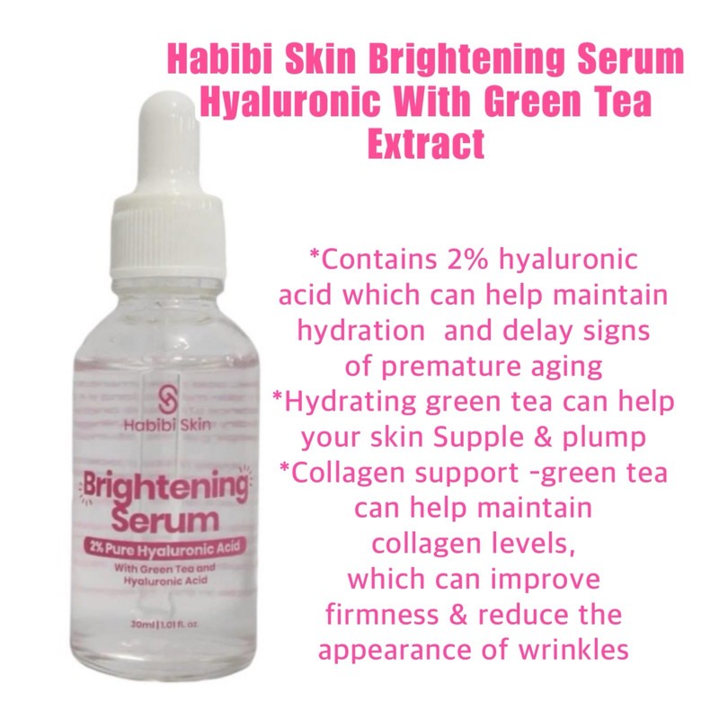Habibi Brightening Serum + Milky Peeling Soap (50g -4bars)