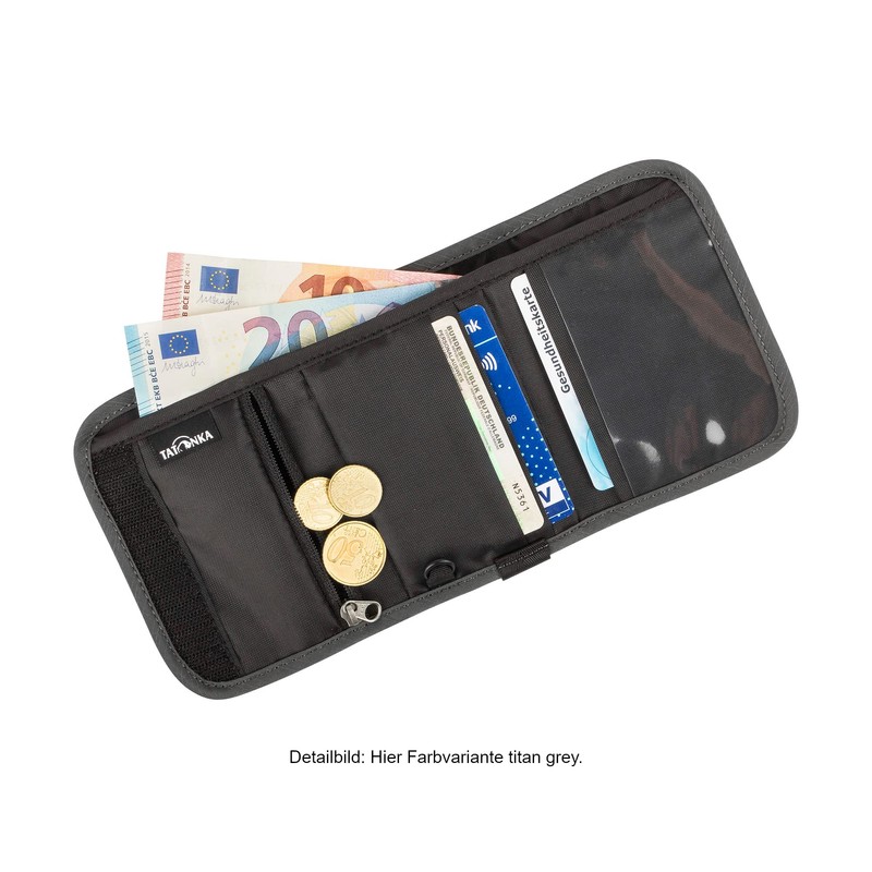 Tatonka Wallet Folder - Velcro Wallet with 3 Credit Card