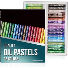Oil Pastels, Pastel Art Supplies, Oil Pastels for Artists, 48 Count, Oil Pastels for , Soft Pastels, Drawing Pastels Ideal for  and Artists Oil Pastel Set - Color: 36 Count (Pack of 1)