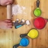 Collapsible Measuring Cups and Spoons - Portable Food Grade Silicone