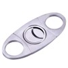 URAQT Cigar Tool Stainless Steel Cigar Cutter Cigar Double Blade