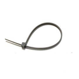 Cable Ties - 300mm x 4.8mm - Strong Nylon Zip Ties (100, Grey)